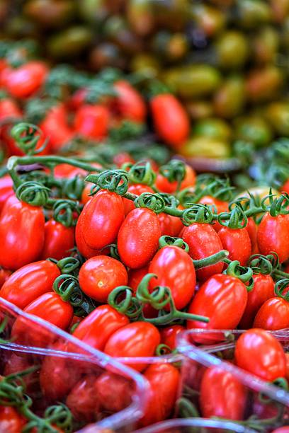 istock Cherry Tomatoes Packed for Sale 2198382915