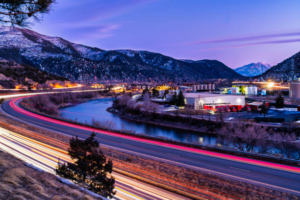 istock Glenwood Springs Dusk View 2198385299