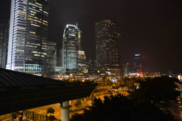 Hong Kong Skyline Central District
