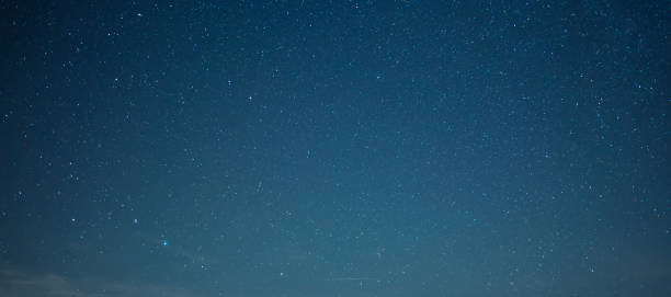 istock Beautiful starry night . Astronomical background. 2198387471