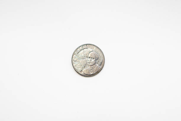 istock 50 cents real coin on a white background in rio de janeiro. 2198392656
