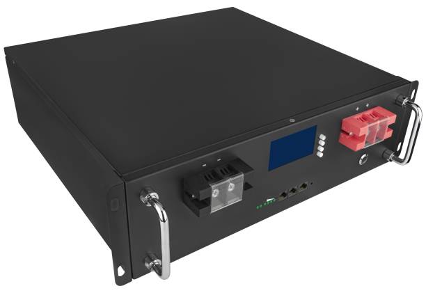 istock Battery pack for solar power plants, on white background in insulation. 2198395257
