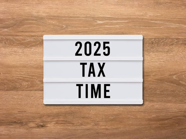 istock Tax time 2025 preparation planning audit finance 2198401969
