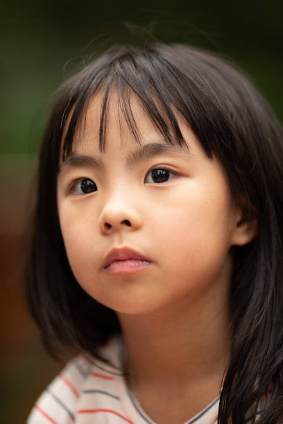 istock Cute Asian girl portrait 2198434324