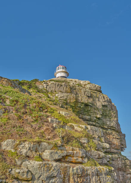Cape Point and the Cape of Good Hope are famous tourist attractions in Cape Peninsula, located at south-western of Cape Town, South Africa.