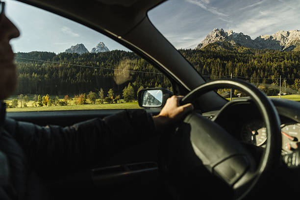 istock Road Trip with Scenic Alpine Views 2198451931