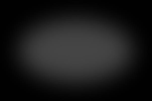 istock Black background with a gray soft circle in the middle. Dark Abstract Vertical Line Texture Background 2198453364