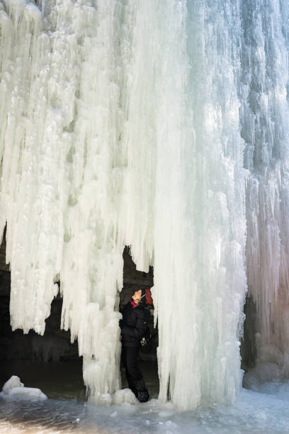 istock Icicles in Maligne Canyon, Jasper 2198470094