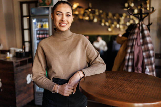 istock Her smile making a great welcoming atmosphere 2198479524