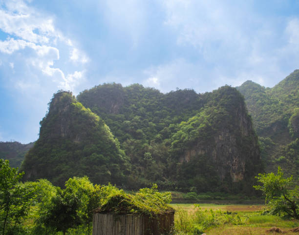 istock Yuanbao Mountain in Bamei, Yunnan 2198480260