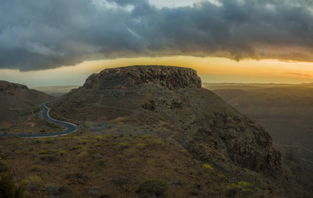Sweeping View from Degollada de la Yeguas Lookout Point, Gran Canaria