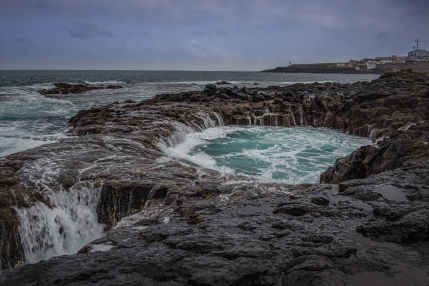 istock El Bufadero: Powerful Blowhole on the Gran Canaria Coastline 2198483239