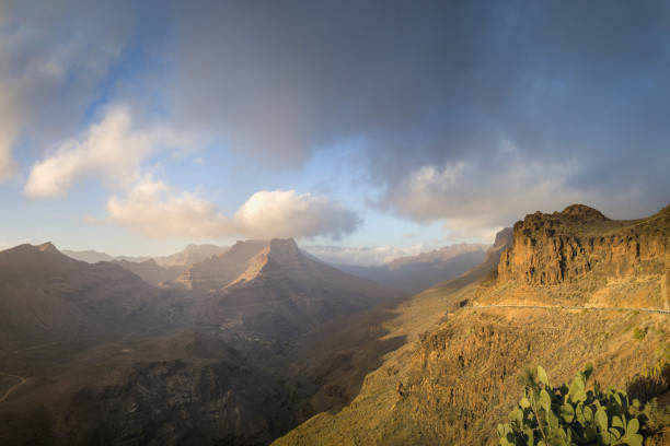 Sweeping View from Degollada de la Yeguas Lookout Point, Gran Canaria