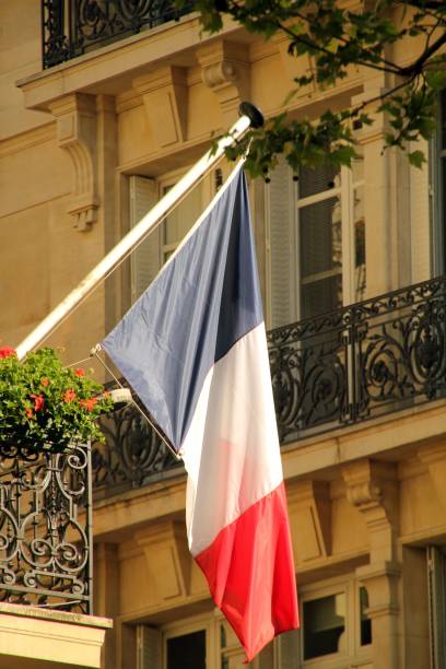 istock French flag on Parisian balcony 2198485109