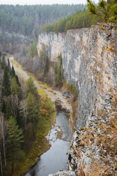 istock A shimmering river gracefully winds its way through a vibrant and lush valley, surrounded by majestic trees and rugged rocks, showcasing the breathtaking beauty and tranquility of nature 2198491165