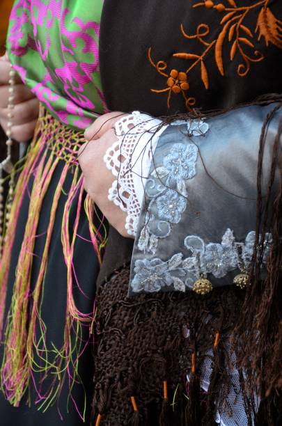 istock Sant'Antioco, Sardinia 05.06.2019: Saint Antioco, Sardinia - 04.16.2018: Religious procession of Sant'Antioco 2198498648