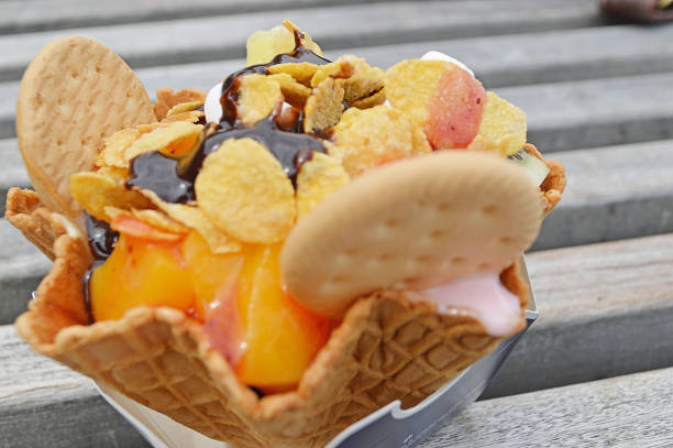 istock An Ice cream dessert in Japan 2198499289