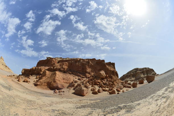 istock Geomorphic Scenery Desert in Xinjiang, China 2198501596