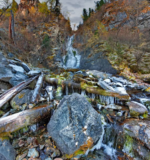 istock Waterfalls of the Altai Mountains 2198510823