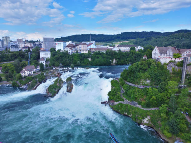 istock Schaffhausen, Switzerland: The Rhine fall 2198514359