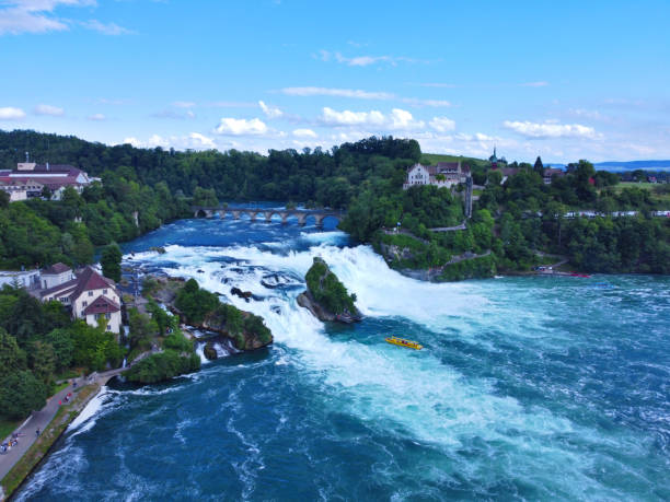 istock Schaffhausen, Switzerland: The Rhein falls 2198514421