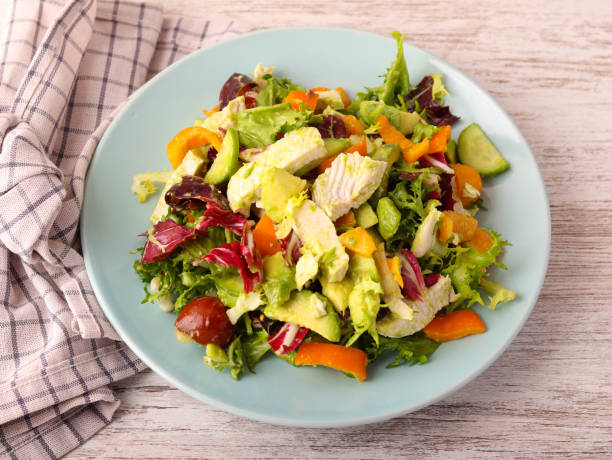 istock chicken and mixed vegetables salad 2198521424