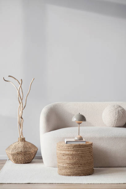 istock Modern interior design. Sofa in a living room 2198530477