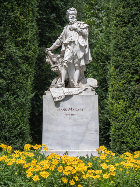 istock The Hans Makart Classical Sculpture in Vienna's Stadtpark, Austria 2198540362