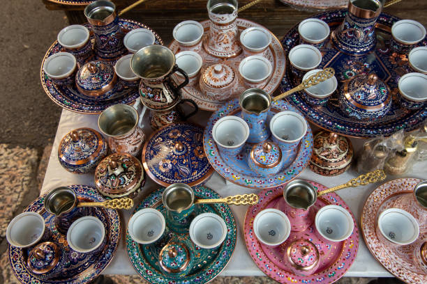 istock Elegant Coffee Sets for Sale 2198541343