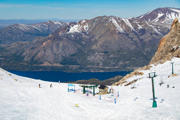 istock Skiing in Patagonia: A Stunning View from Cerro Catedra 2198541420