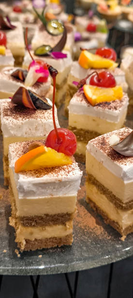 istock Cakes for snacks at receptions. Cakes are a popular party food. 2198542316