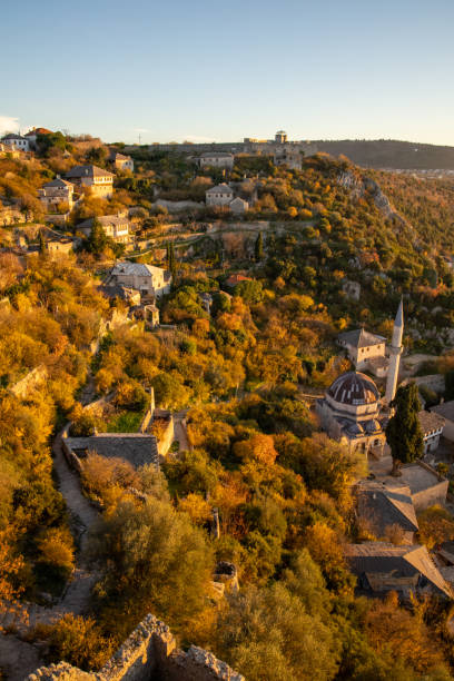 istock Dramatic aerial view of an old historic landscape 2198542368