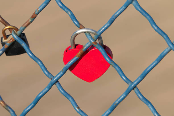 istock The sealed moment for love. 2198542525