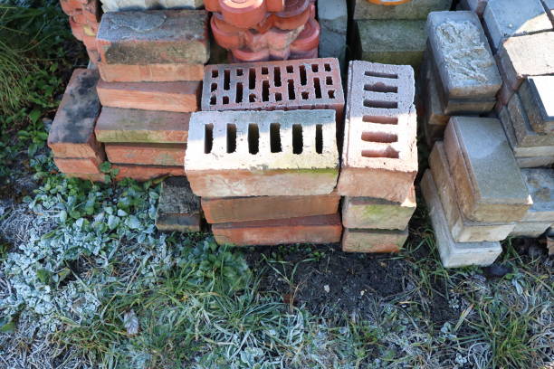 istock A Collection of Stacked Bricks and Masonry Blocks Displayed in an Outdoor Setting 2198544270