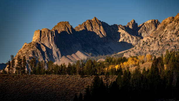istock Idaho wilderness mountains morning with autumn Aspen trees 2198547409