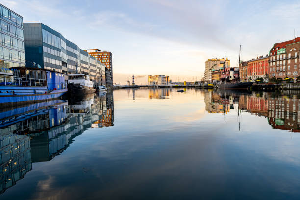 istock A view to Inre hamnen at golden hour 2198561033