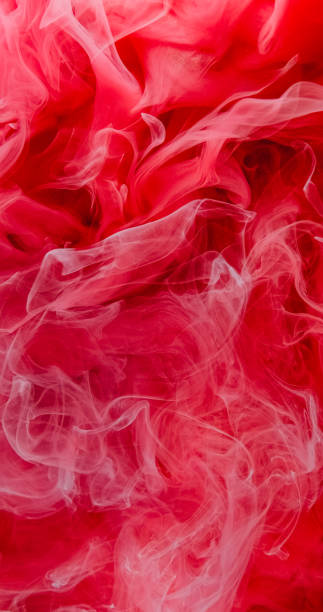 istock Smoke background paint splash red pink blend haze 2198563071