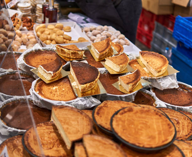 istock Homemade cheesecakes at a local fair 2198573432