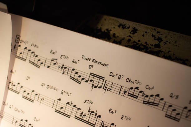 istock Musical score seen up close 2198573683