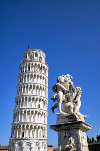 istock The Leaning Tower and Angles Sculpture, Pisa, Italy 2198575256