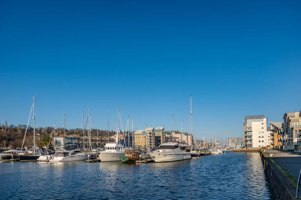 istock Boats in Portishead Marina 2198582785