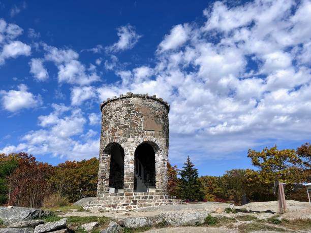 istock Mt. Battie Tower in Camden, Maine 2198595581