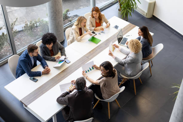 istock Collaborative Business Meeting with Diverse Team Members 2198603061