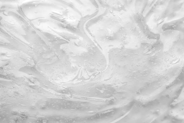 istock Transparent clear liquid serum gel cosmetic texture background 2198611604