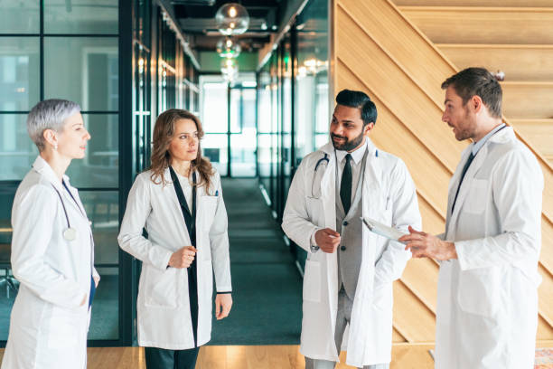 istock Medical Team Collaborating in a Modern Hospital Setting 2198612233