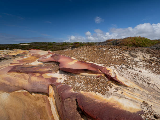 istock Coastal Cliff Tops on the way to Marley Beach 2198623615