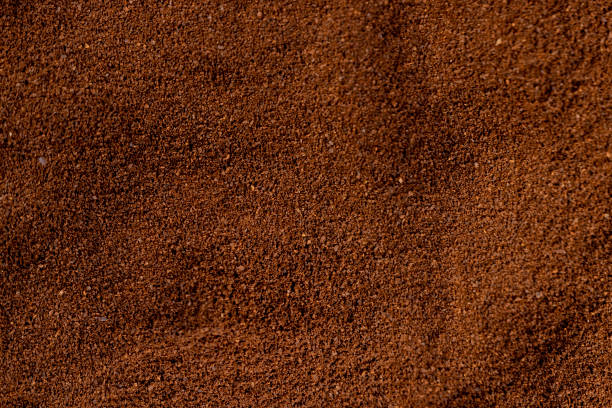 istock a large amount of ground coffee powder 2198628169
