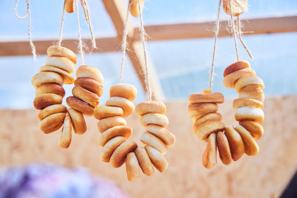 A traditional Slavic dish is dried wheat flour.