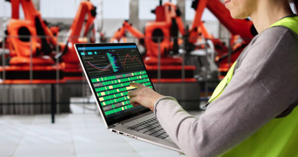 istock Female Engineer Supervising Production Line 2198633925