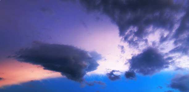istock a hope from Stormy rain cloud in evening with panoramic images 2198636212